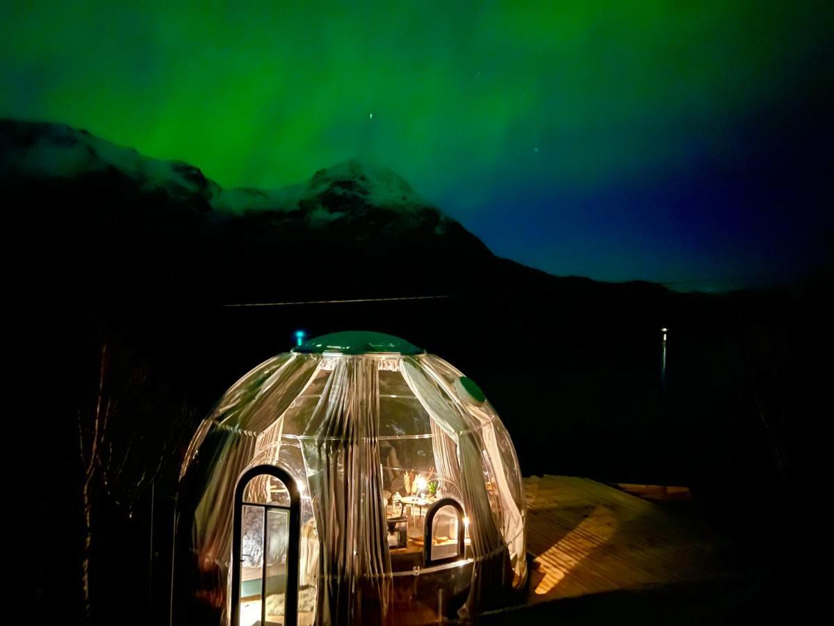 Myrland Lofoten Glampingdome מראה חיצוני תמונה