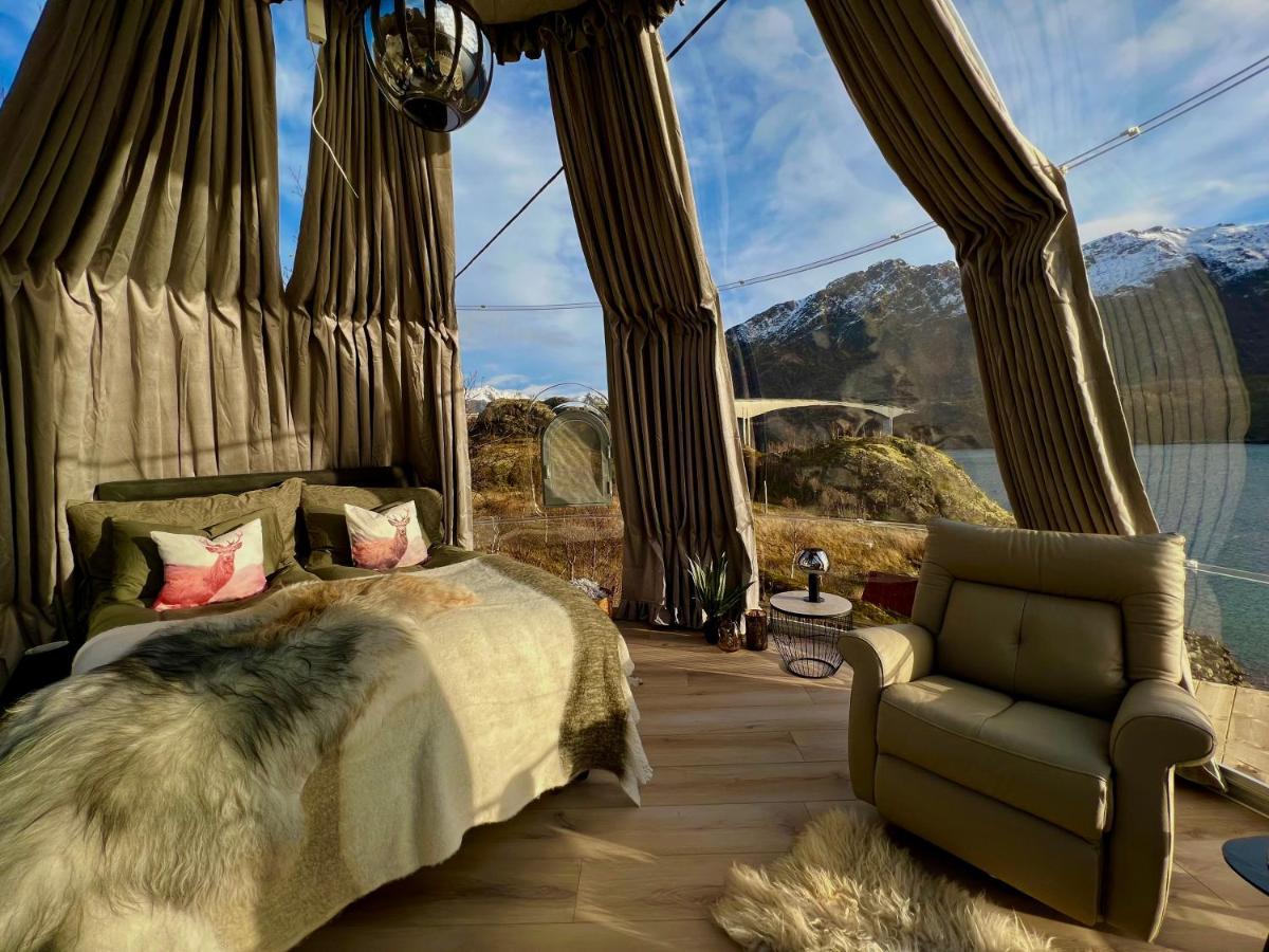 Myrland Lofoten Glampingdome מראה חיצוני תמונה