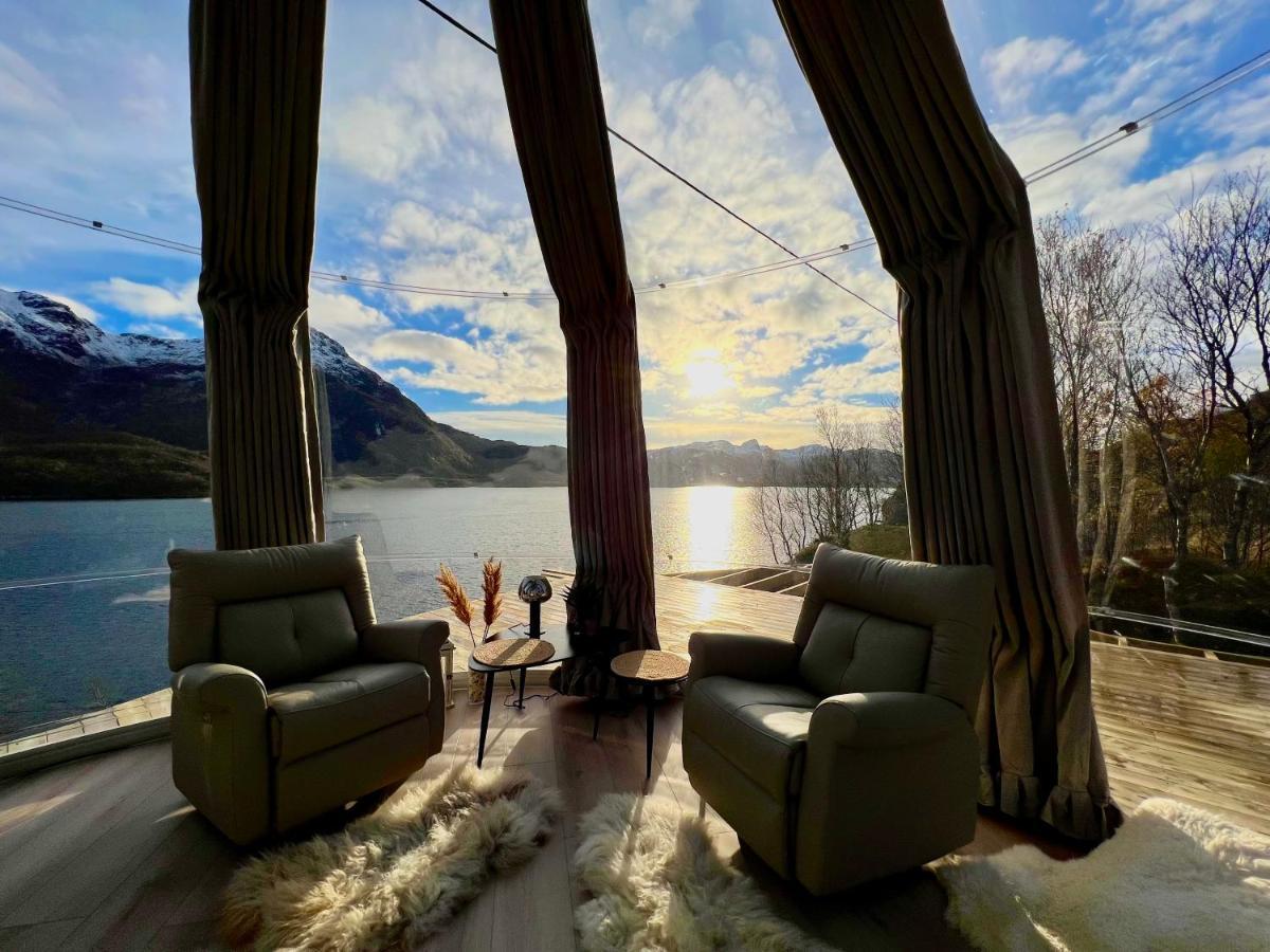 Myrland Lofoten Glampingdome מראה חיצוני תמונה