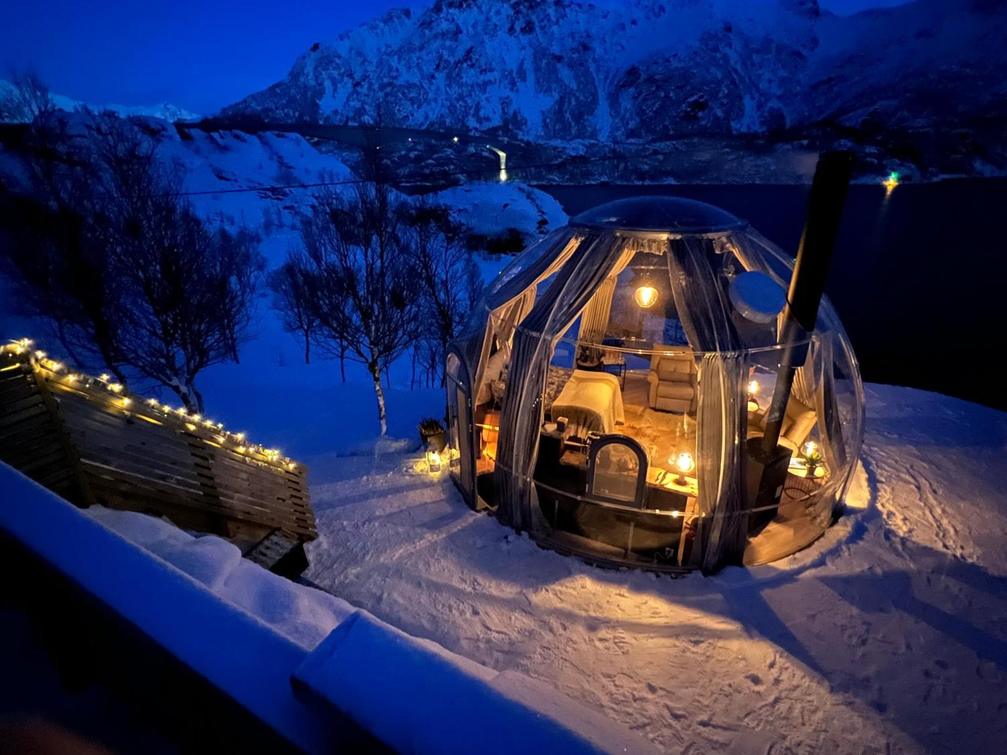 Myrland Lofoten Glampingdome מראה חיצוני תמונה