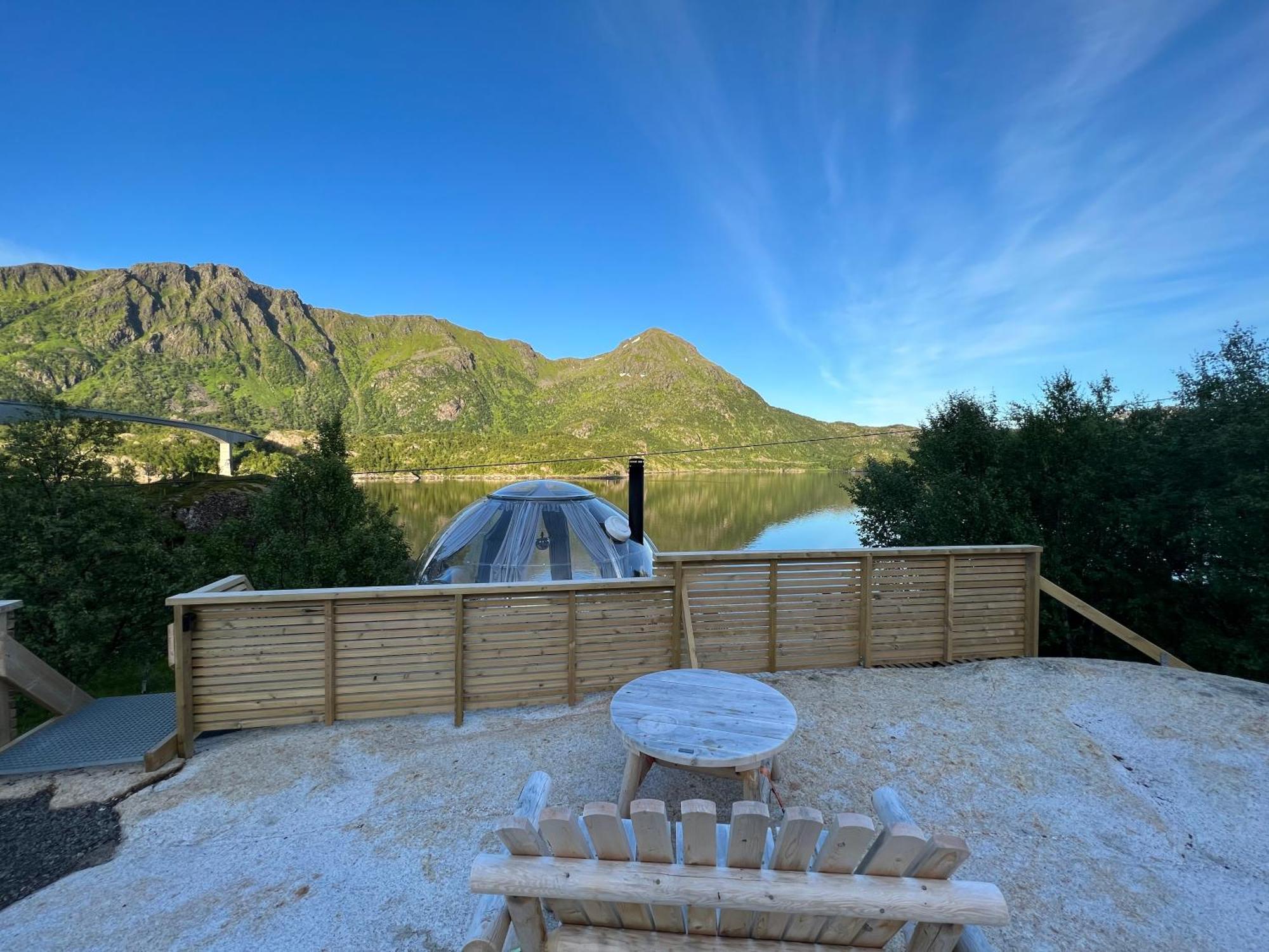 Myrland Lofoten Glampingdome מראה חיצוני תמונה