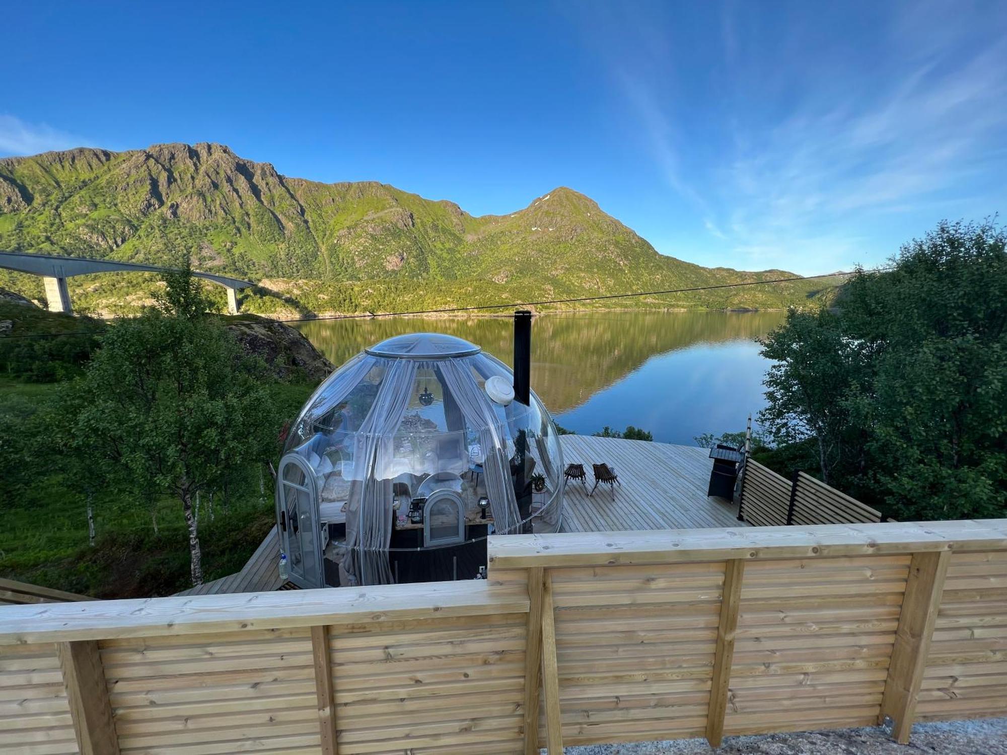 Myrland Lofoten Glampingdome מראה חיצוני תמונה