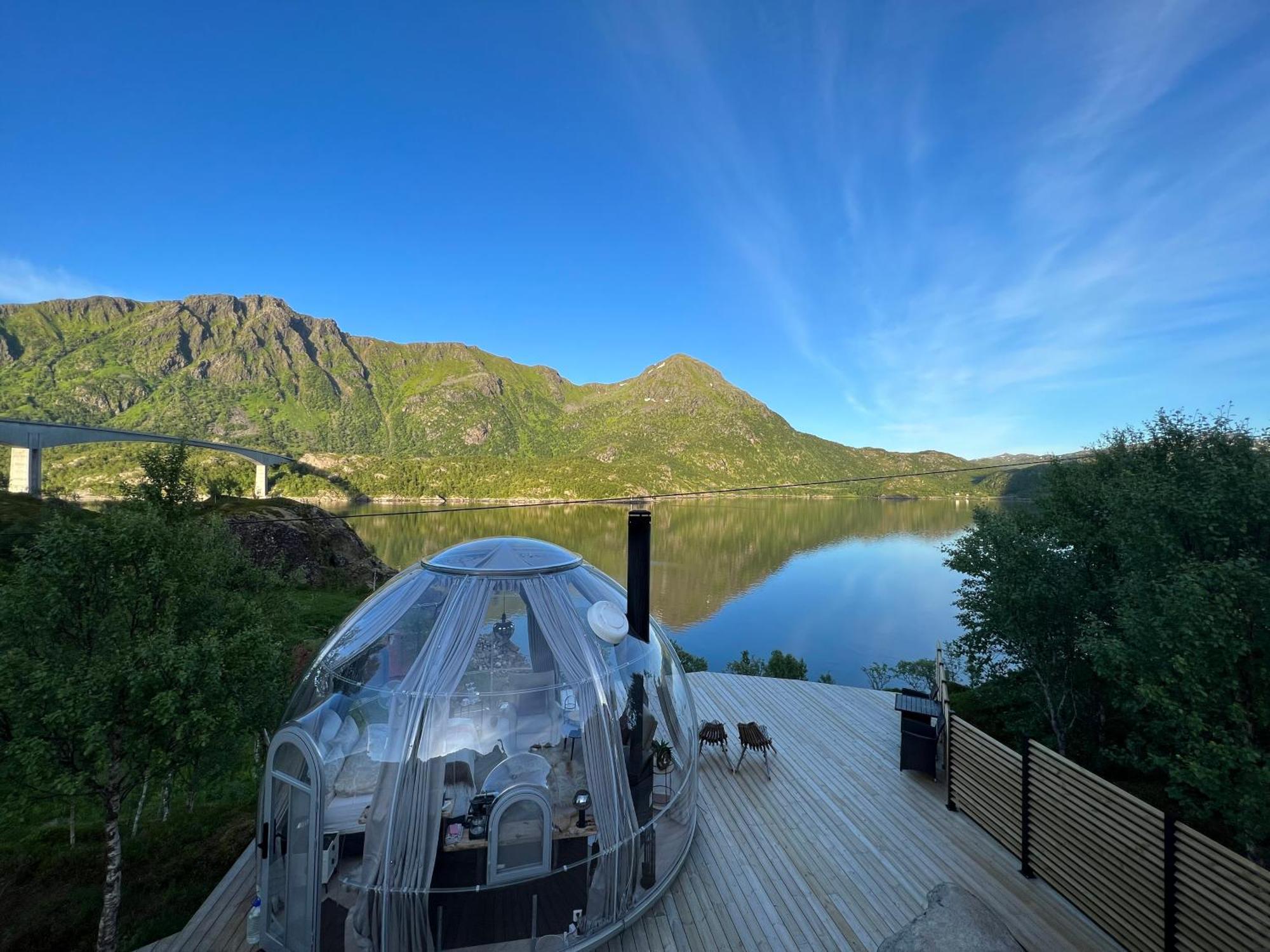 Myrland Lofoten Glampingdome מראה חיצוני תמונה